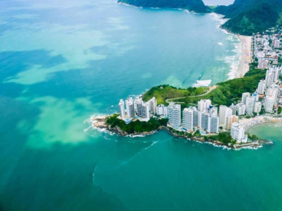 Comfort Guaruja Enseada Apartment 26 Wifi, Garagem E Ar Condicionado 외부 사진