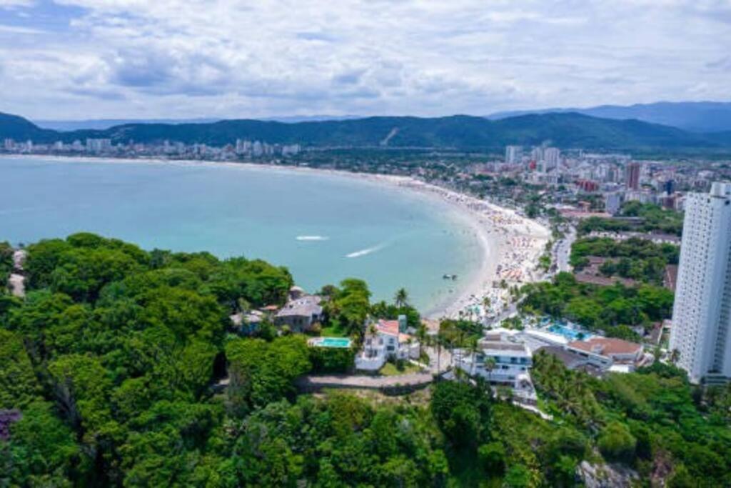 Comfort Guaruja Enseada Apartment 26 Wifi, Garagem E Ar Condicionado 외부 사진