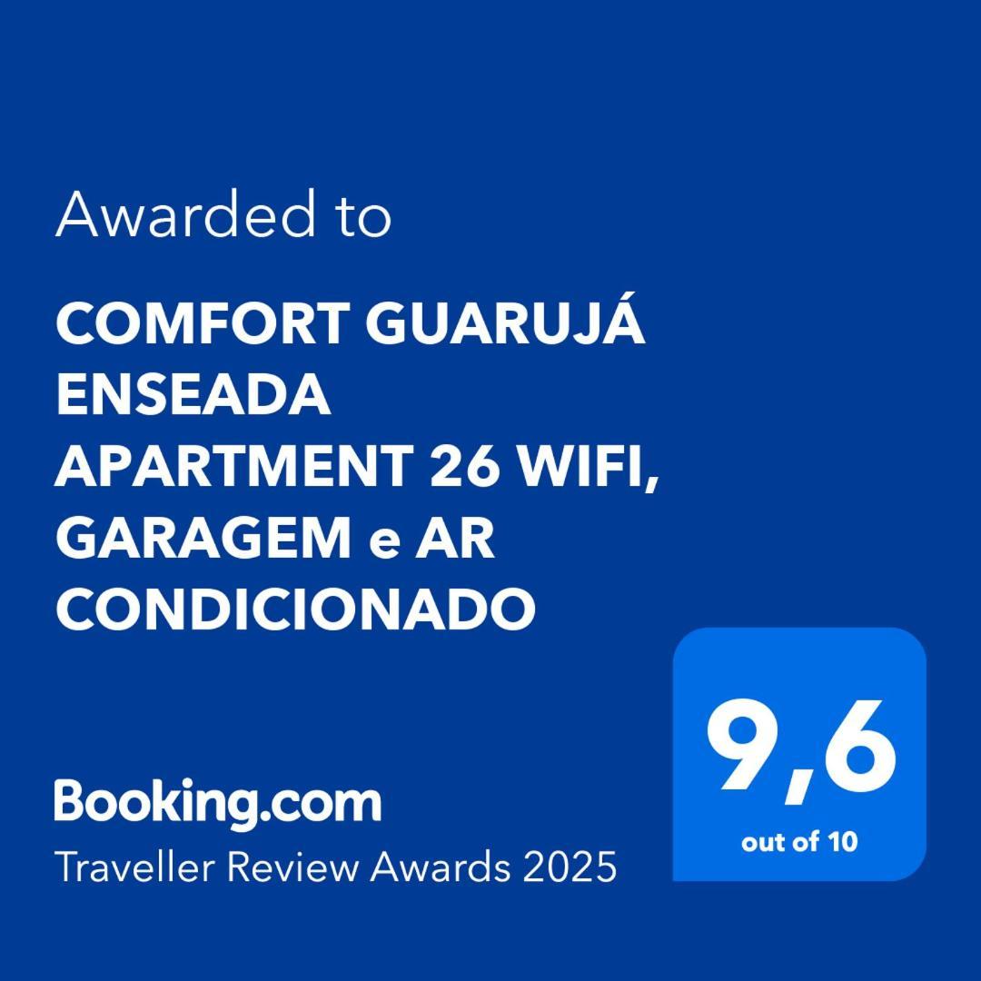 Comfort Guaruja Enseada Apartment 26 Wifi, Garagem E Ar Condicionado 외부 사진